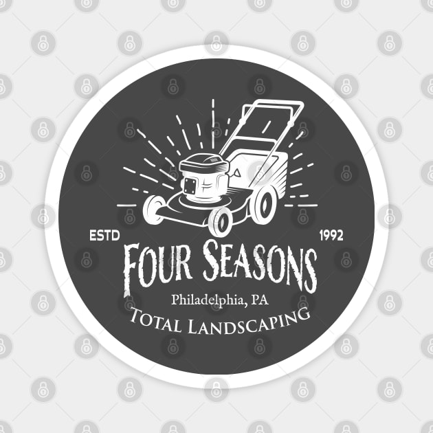 Four Seasons Total Landscaping Magnet by Buckle Up Tees